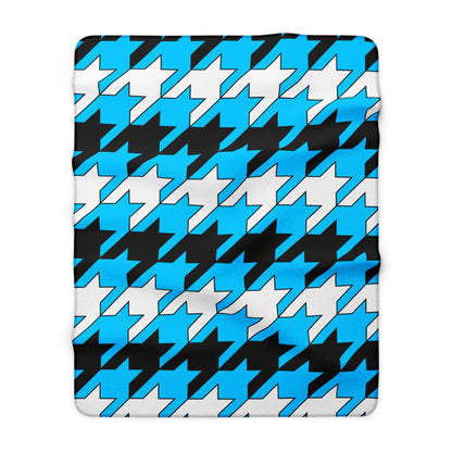 Botswana Retro Houndstooth Blanket Throw