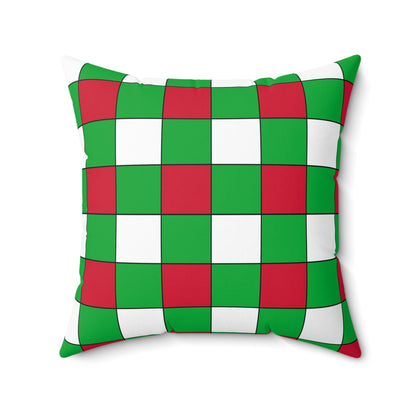 Wales Retro Check Cushion Pillow