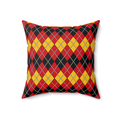 Timor Leste Retro Argyle Cushion Pillow