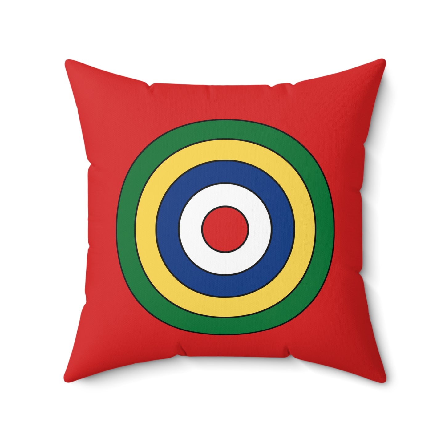 Seychelles Retro Target Cushion Pillow