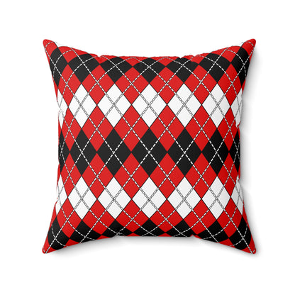 Trinidad And Tobago Retro Argyle Cushion Pillow