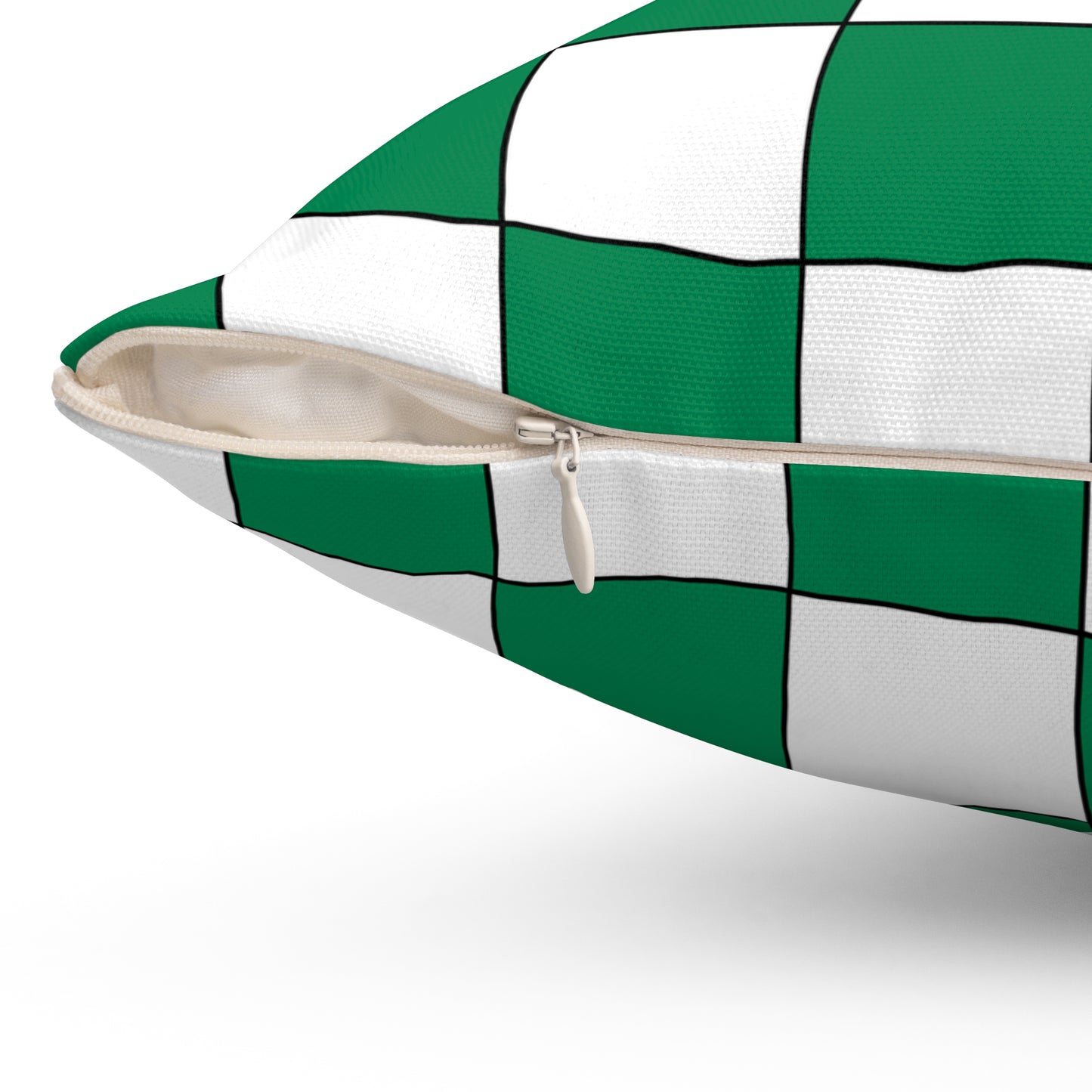 Nigeria Retro Check Cushion Pillow