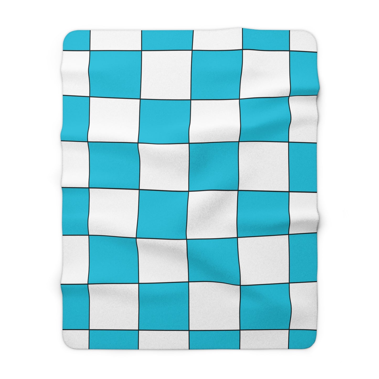 Honduras Retro Check Blanket Throw