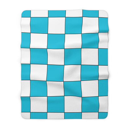 Honduras Retro Check Blanket Throw