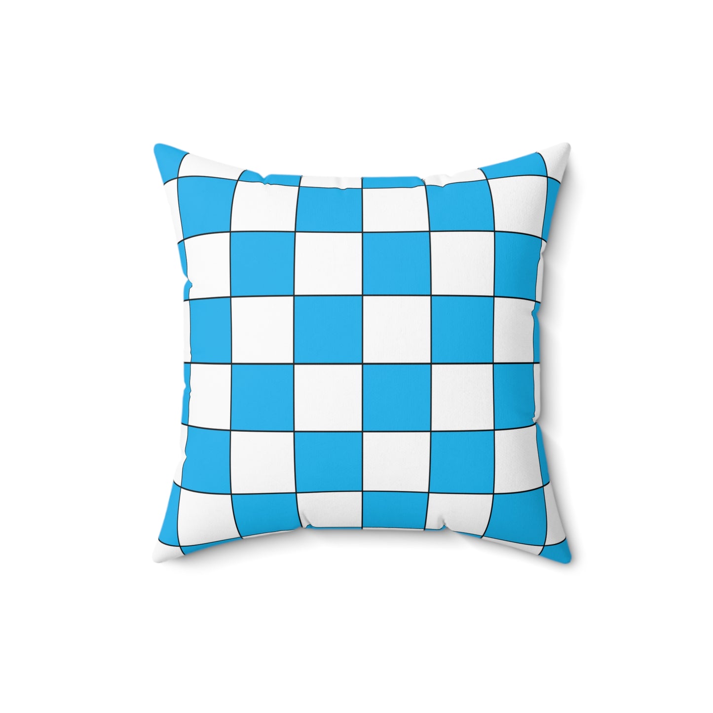 San Marino Retro Check Cushion Pillow