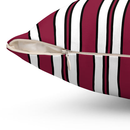 Qatar Retro Stripes Cushion Pillow