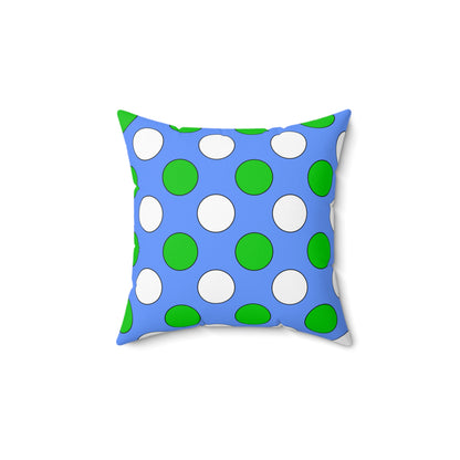 Djibouti Retro Polka Dots Cushion Pillow