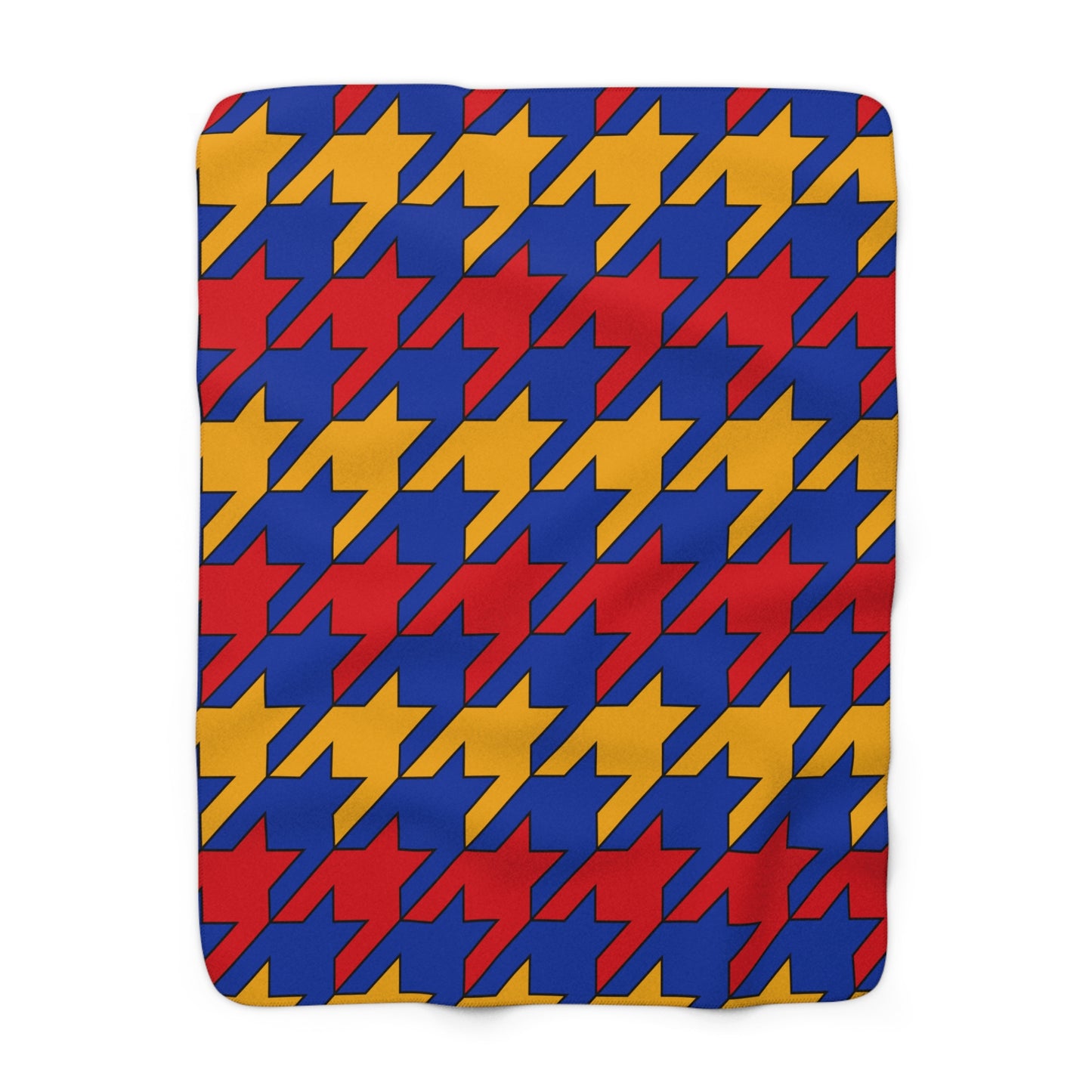 Armenia Retro Houndstooth Blanket Throw