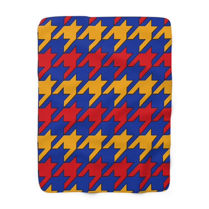 Armenia Retro Houndstooth Blanket Throw