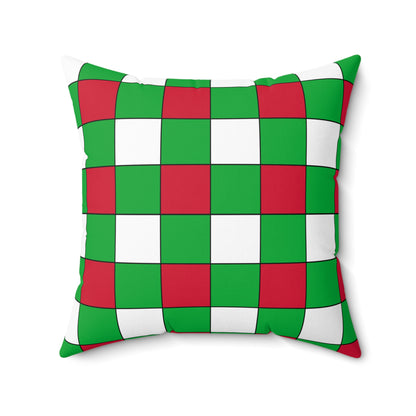 Wales Retro Check Cushion Pillow