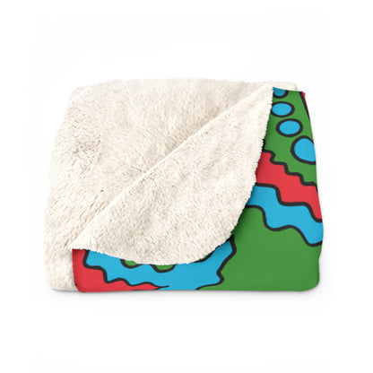 Azerbaijan Retro Paisley Blanket Throw