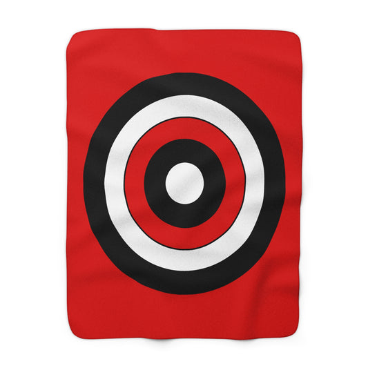 Trinidad And Tobago Retro Target Blanket Throw