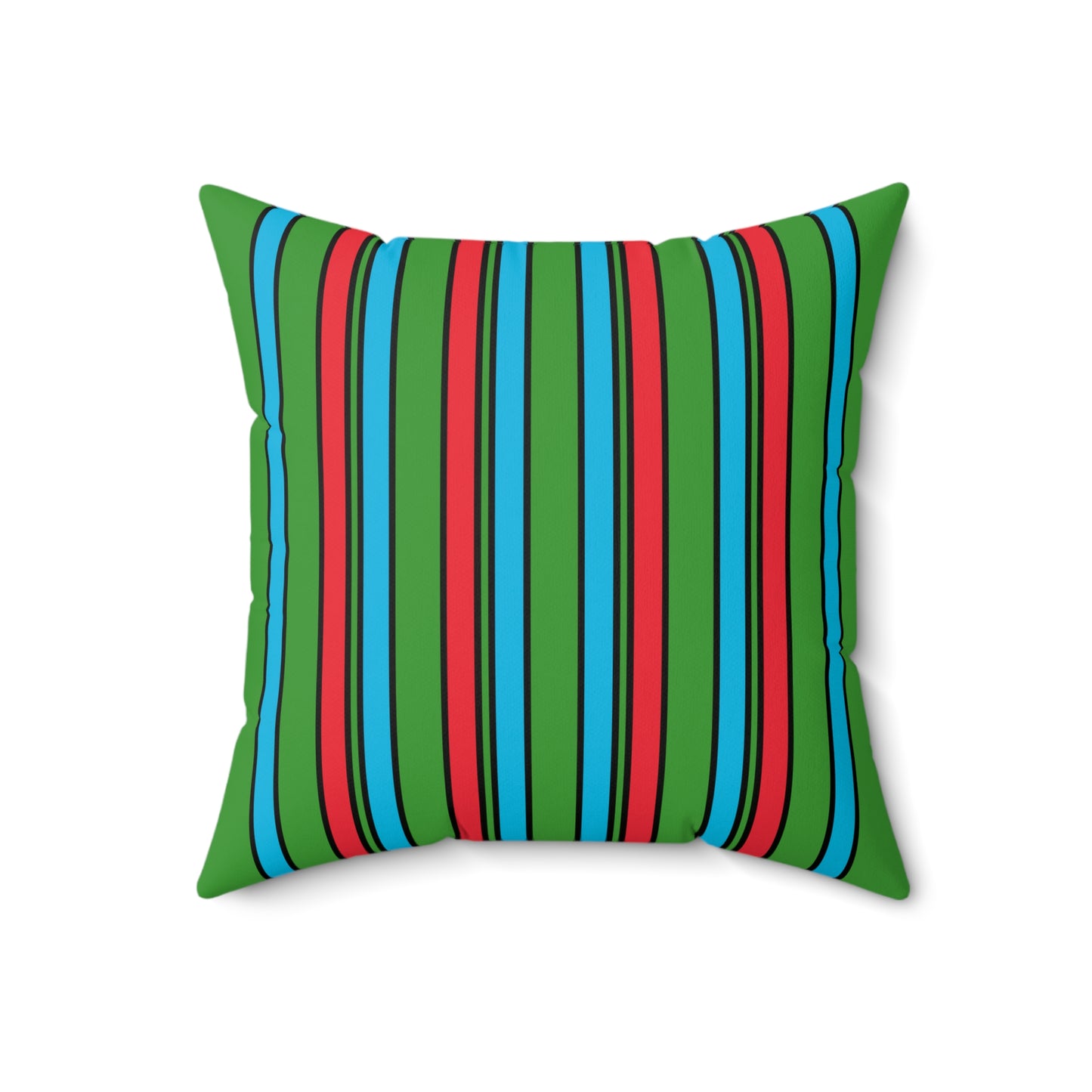 Azerbaijan Retro Stripes Cushion Pillow