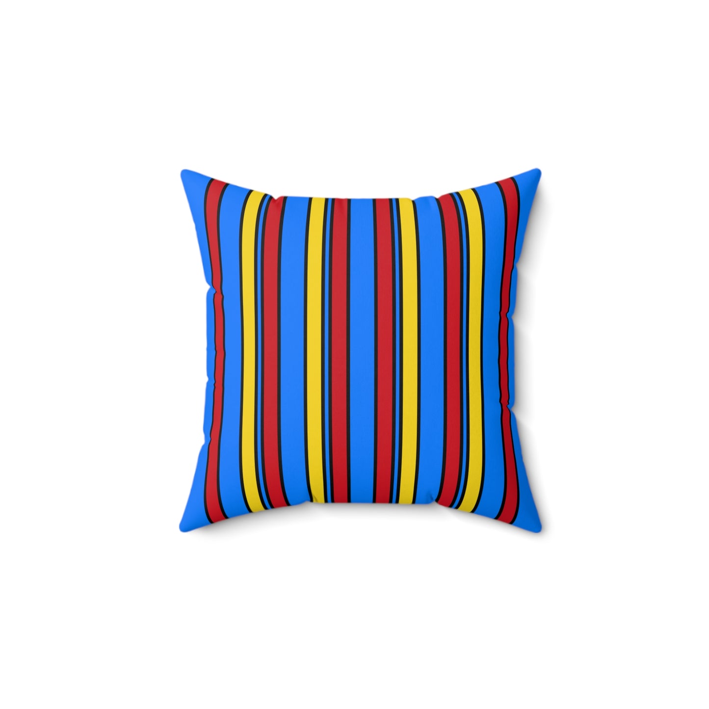 Democratic Republic of the Congo Retro Stripes Cushion Pillow