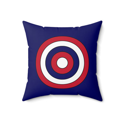 South Georgia And The South Sandwich Islands Retro Target Cushion Pillow