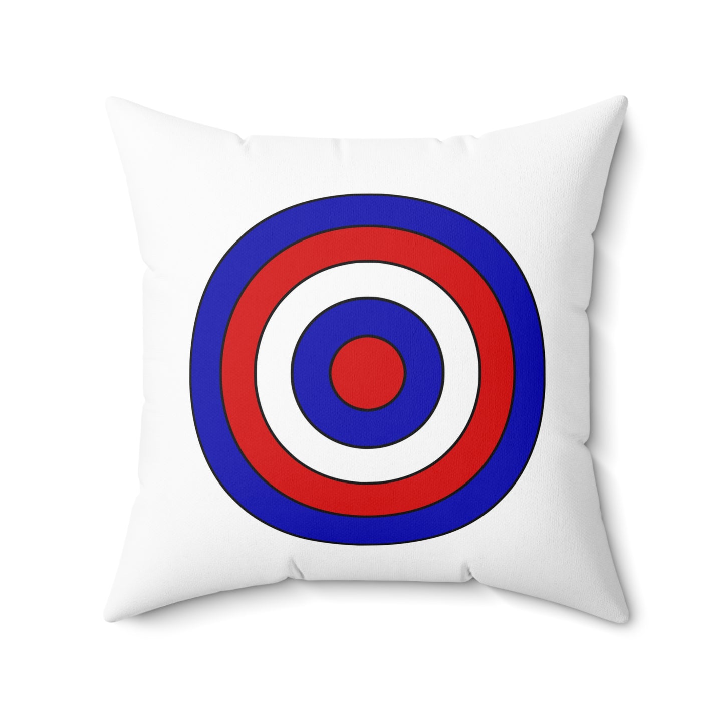 Costa Rica Retro Target Cushion Pillow