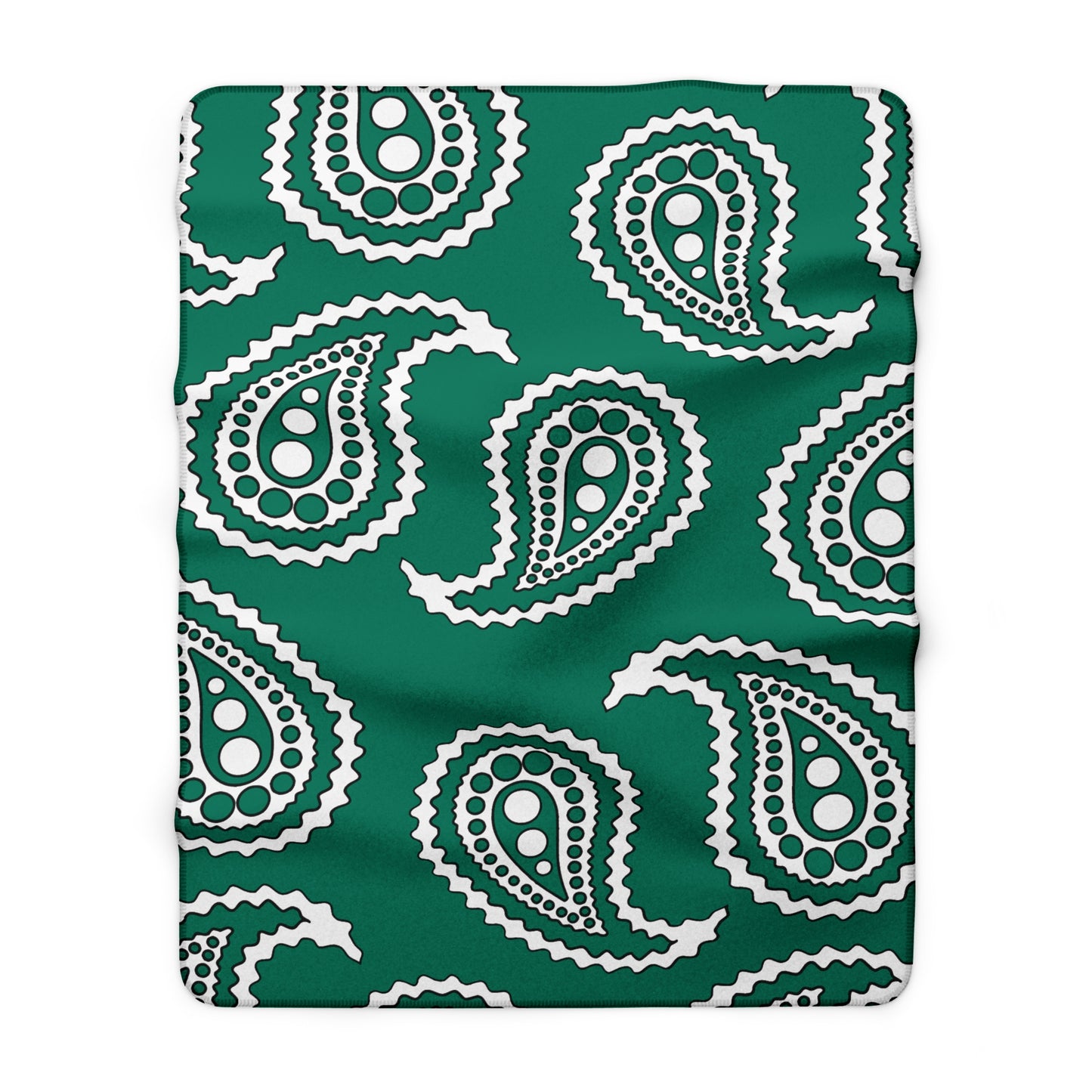 Macao Retro Paisley Blanket Throw