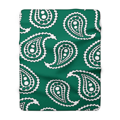 Macao Retro Paisley Blanket Throw