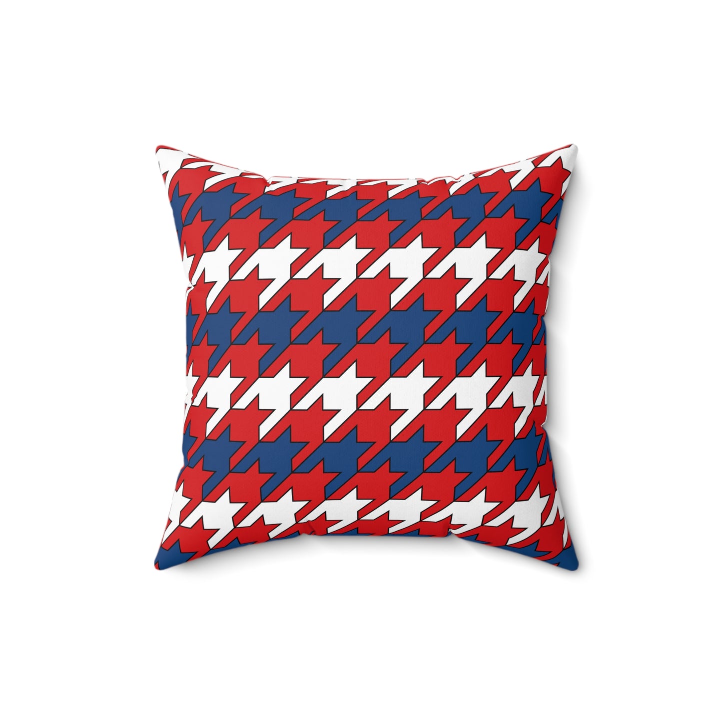 Czechia Retro Houndstooth Cushion Pillow