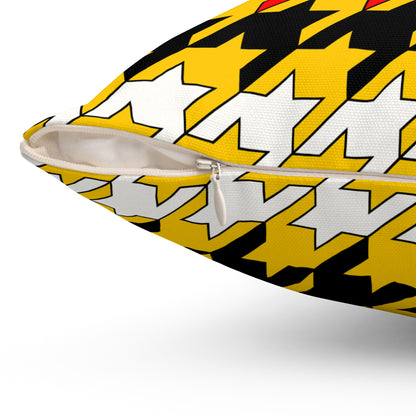 Mozambique Retro Houndstooth Cushion Pillow