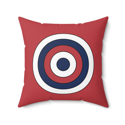 United States Minor Outlying Islands Retro Target Cushion Pillow