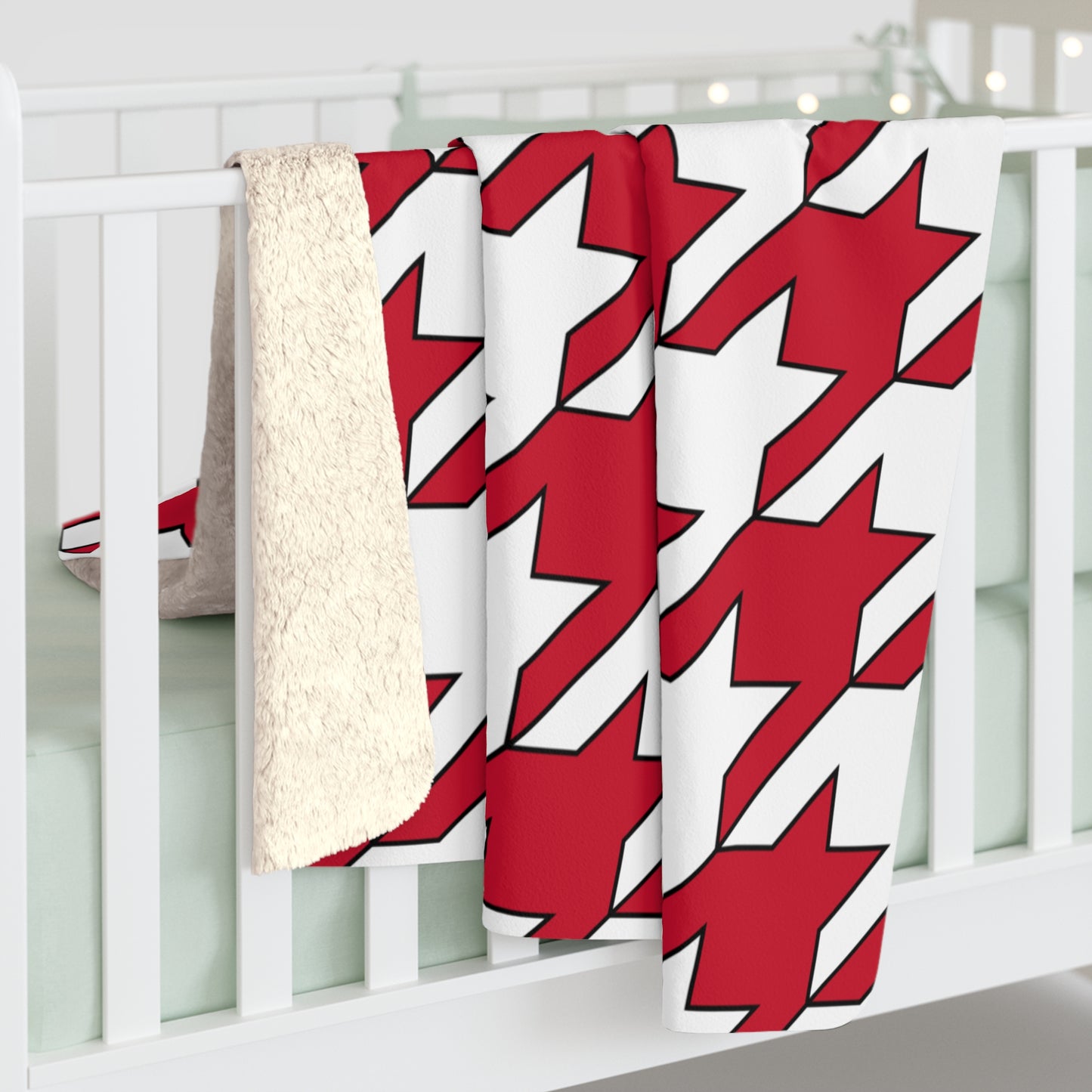 Austria Retro Houndstooth Blanket Throw