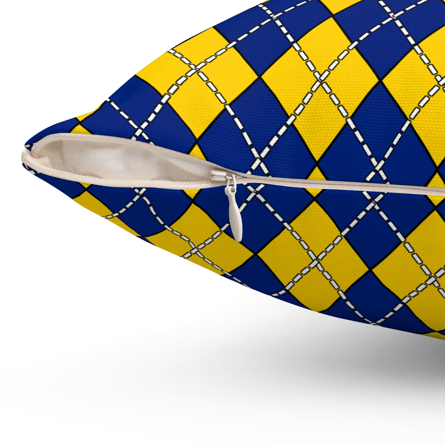 Tokelau Retro Argyle Cushion Pillow