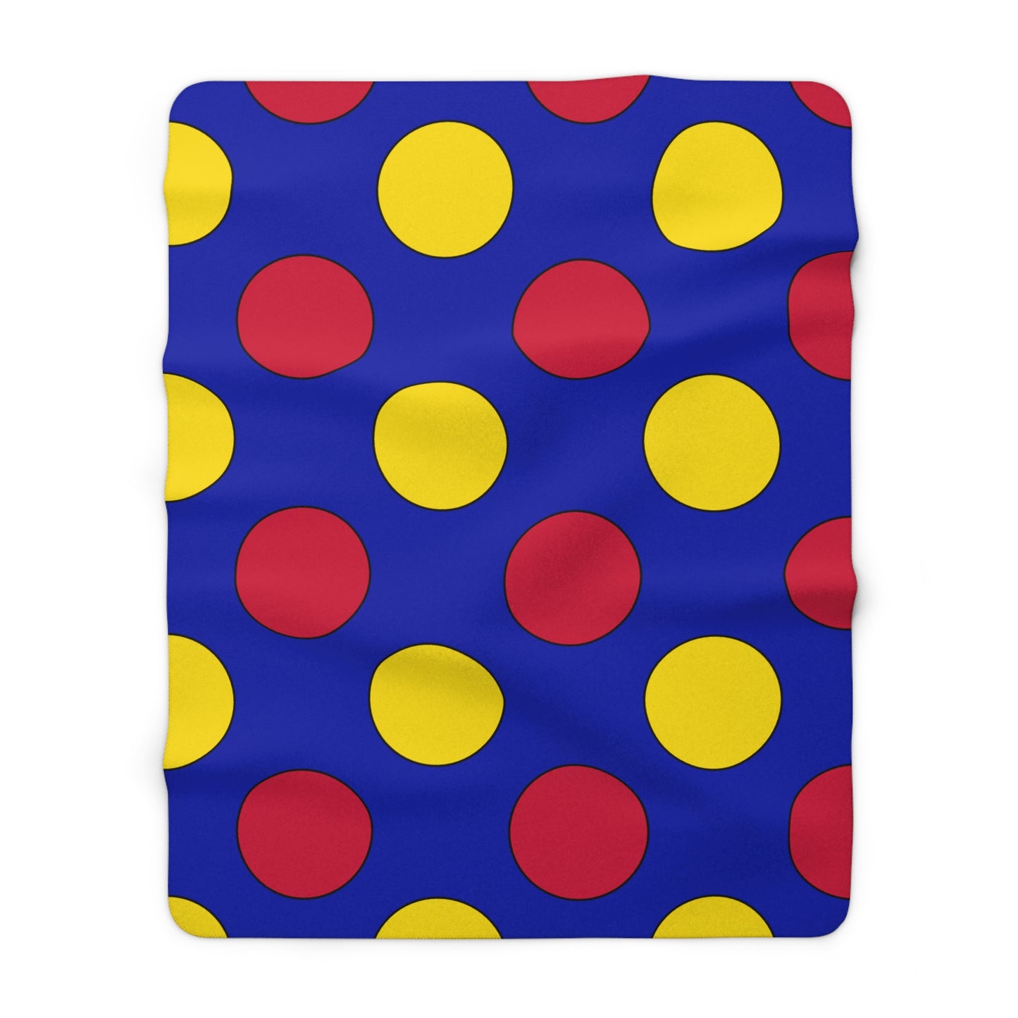 Andorra Retro Polka Dots Blanket Throw