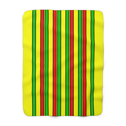 Congo Retro Stripes Blanket Throw
