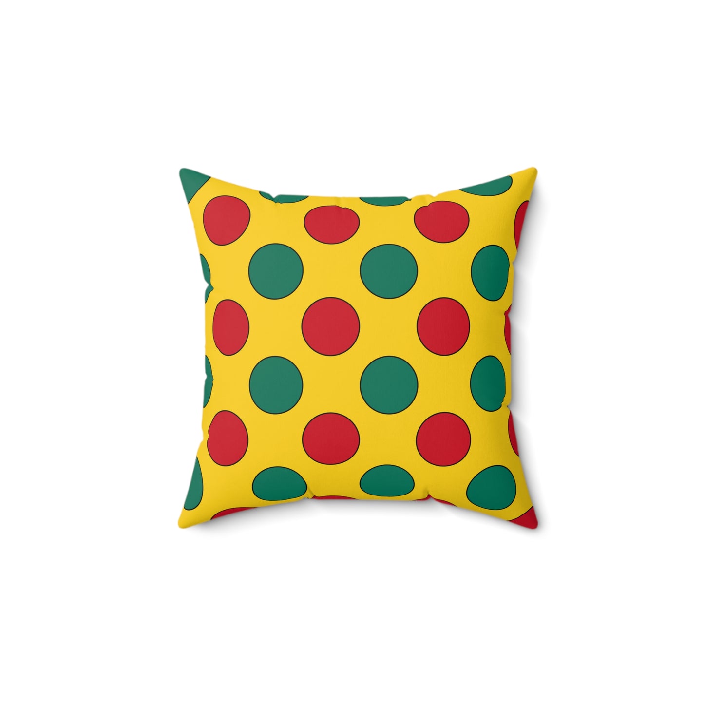 Cameroon Retro Polka Dots Cushion Pillow