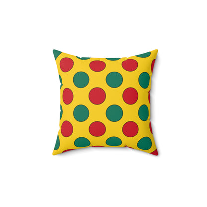 Cameroon Retro Polka Dots Cushion Pillow
