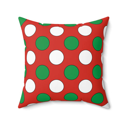 Pais Vasco Retro Polka Dots Cushion Pillow