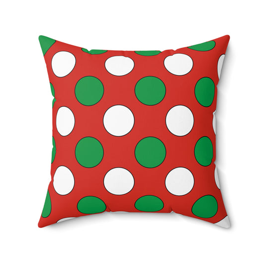 Pais Vasco Retro Polka Dots Cushion Pillow