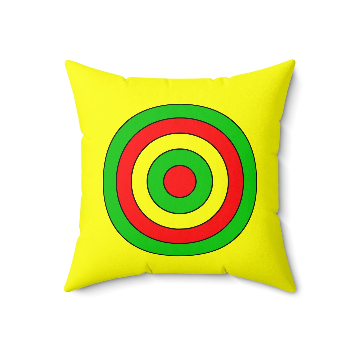 Congo Retro Target Cushion Pillow