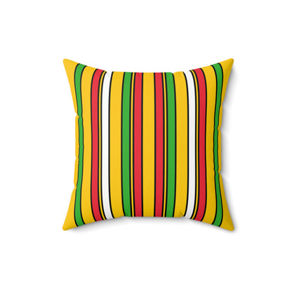 Myanmar Retro Stripes Cushion Pillow