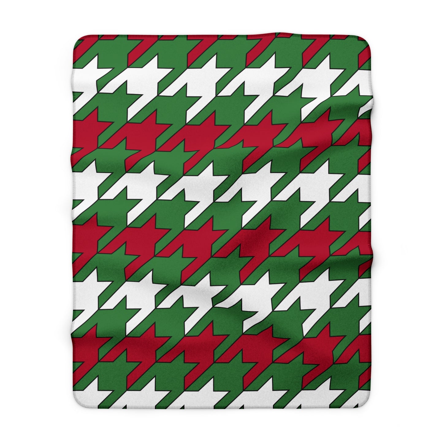 Suriname Retro Houndstooth Blanket Throw