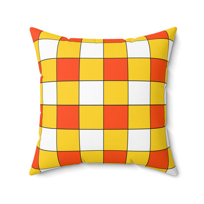 Bhutan Retro Check Cushion Pillow