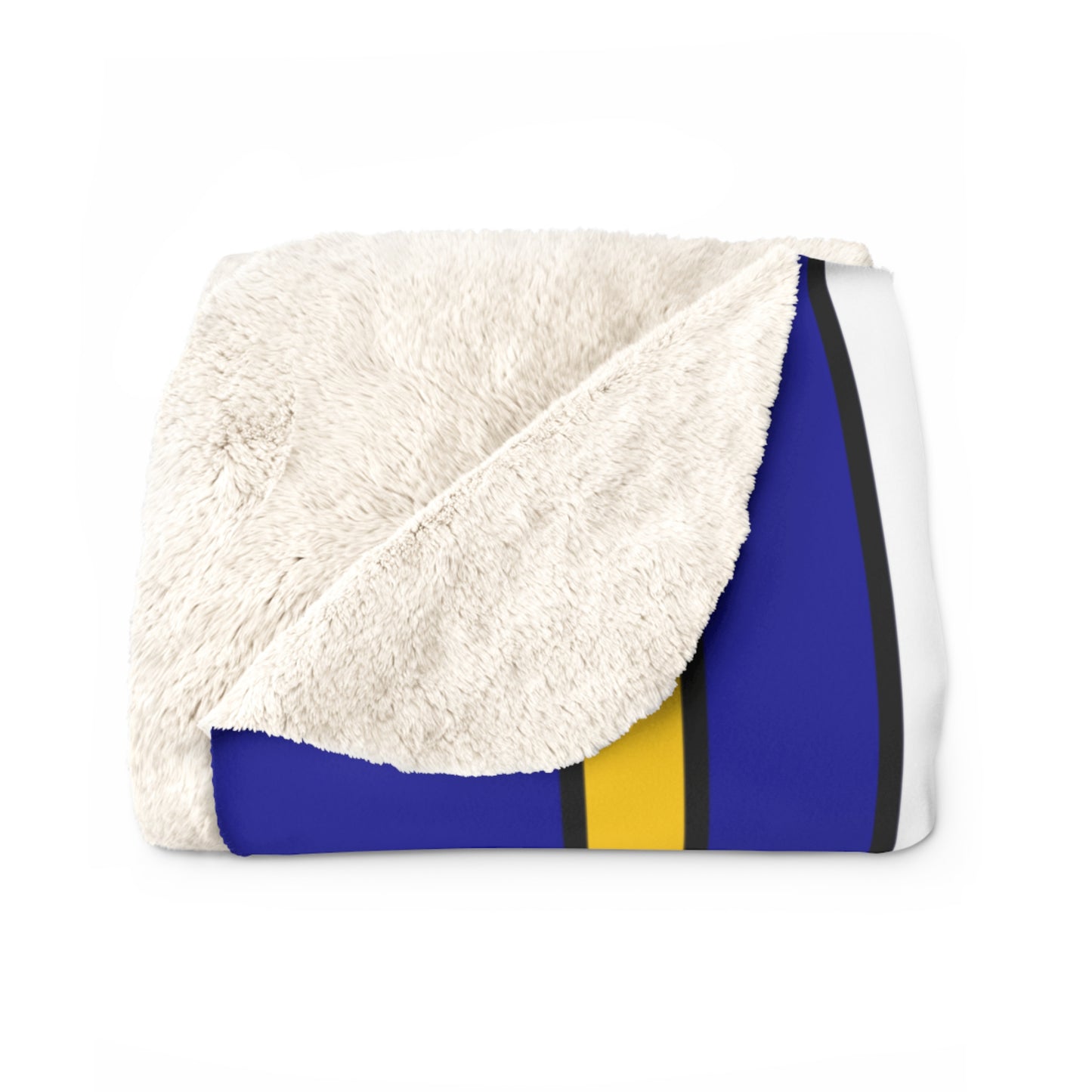 Bosnia And Herzegovina Retro Stripes Blanket Throw
