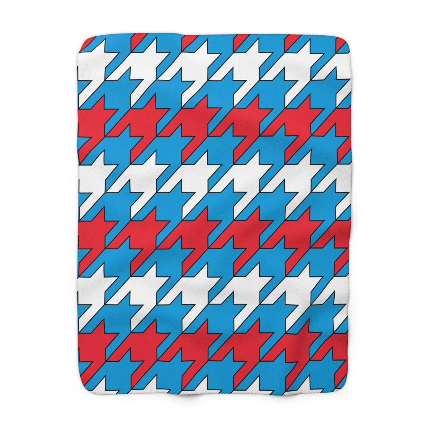 Luxembourg Retro Houndstooth Blanket Throw