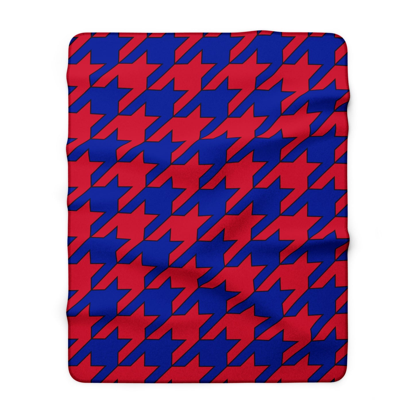 Haiti Retro Houndstooth Blanket Throw