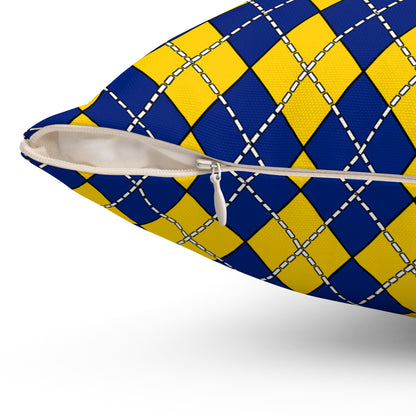 Tokelau Retro Argyle Cushion Pillow