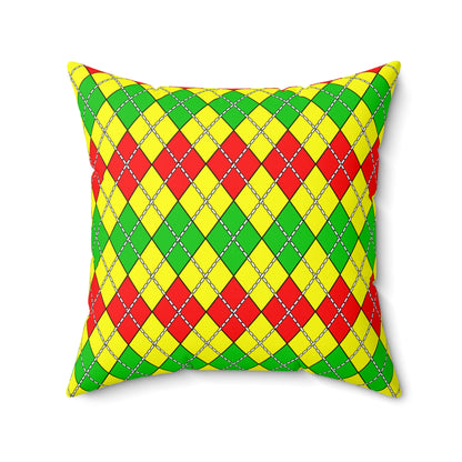 Congo Retro Argyle Cushion Pillow