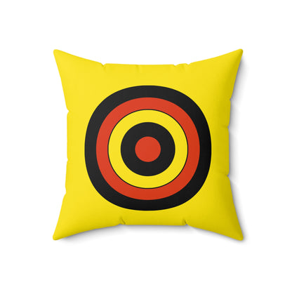 Uganda Retro Target Cushion Pillow