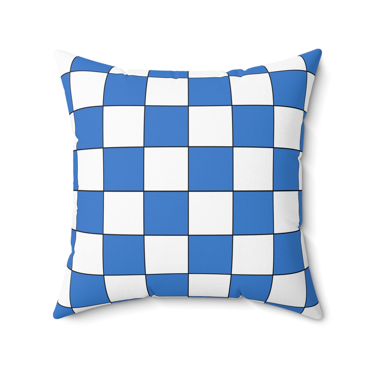 Antarctica Retro Check Cushion Pillow