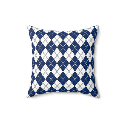 Finland Retro Argyle Cushion Pillow