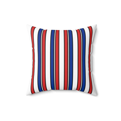 Faroe Islands Retro Stripes Cushion Pillow