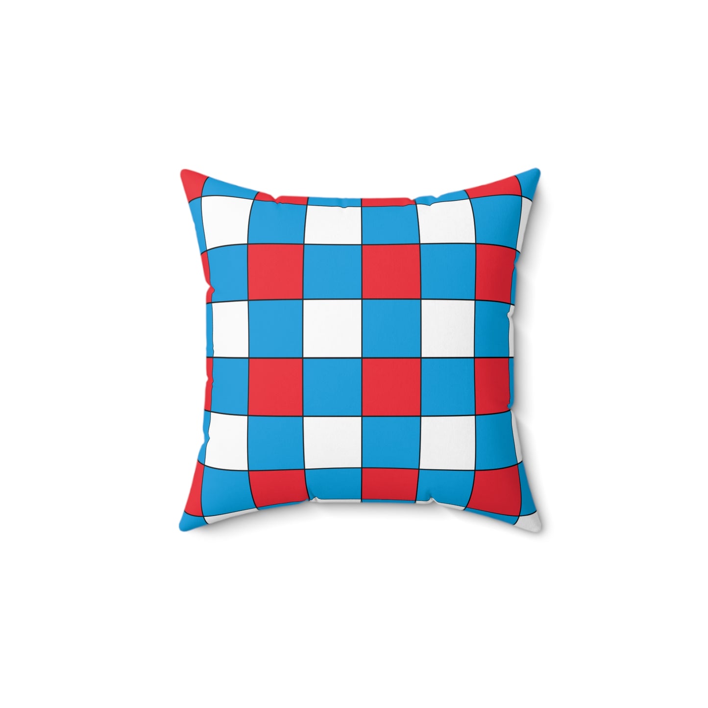 Luxembourg Retro Check Cushion Pillow