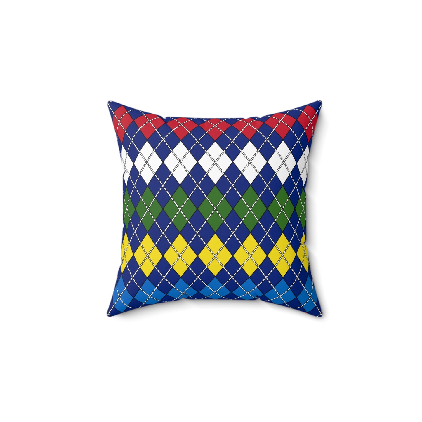 Pitcairn Retro Argyle Cushion Pillow
