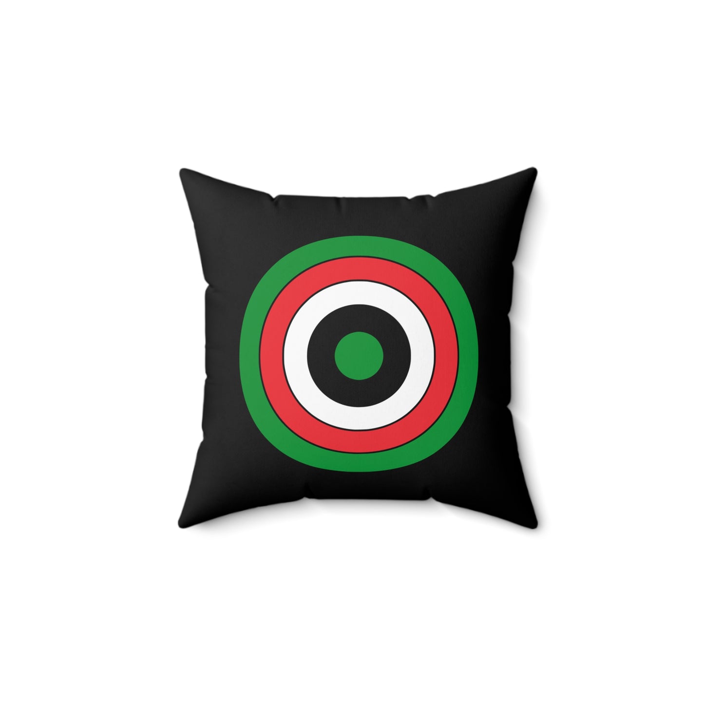 Palestine Retro Target Cushion Pillow