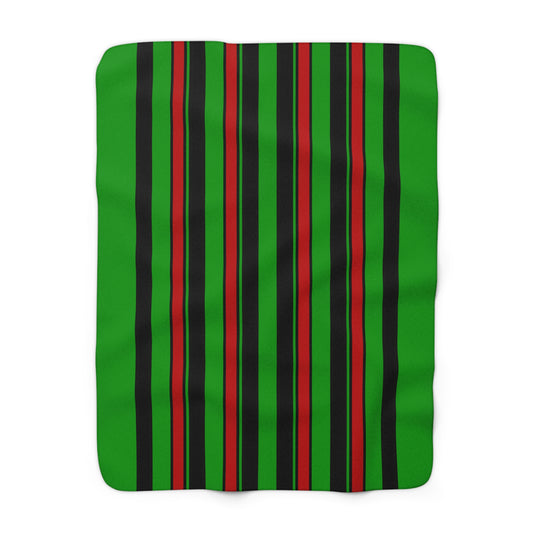 Afghanistan Retro Stripes Blanket Throw
